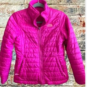 The North Face reversible mossbud jacket SZ L (14-16)